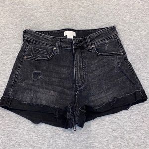 H&M Distressed Shorts